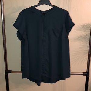 Green blouse 1X